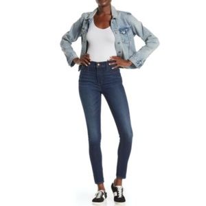 Madewell 9" Mid-Rise Skinny Jeans Dark Wash